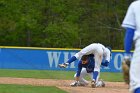 Baseball vs CGA  Wheaton College Baseball vs Coast Guard Academy during game one of the NEWMAC semi-finals playoffs. - (Photo by Keith Nordstrom) : Wheaton, baseball, NEWMAC
